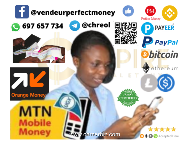 Chreol Empire Carte cadeau Monnaie Digitale Service en lgne Paypal Bitcoin UBA CAMEROUN - 32875