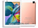 Tablette Discover T1 Dual SIM- 8 pouces, Quad Core, Dual Sim + Powerbank + ecouteurs + pochette - 33049