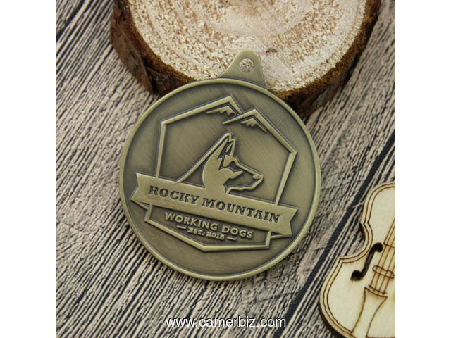 Rocky Mountain Working Dogs Custom Medals - 3307