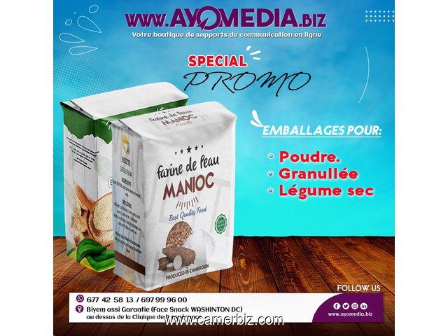 SOLUTION POUR VOS BESOINS DE PACKAGING A AYOMEDIA - 33164