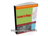 Content Is Money - Book written to train Cameroonians how to make money online being in Cameroon  - 3322