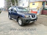 6,900,000FCFA-NISSAN XTERRA 4X4WD VERSION 2010-OCCASION DES ETATS UNIS EN PARFAIT ETAT