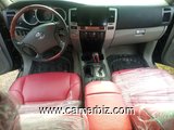   5,900,000FCFA-TOYOTA 4RUNNER-4X4WD-VERSION 2007-OCCASION DU COTONOU-07PLACES-EN BON ETAT - 33338