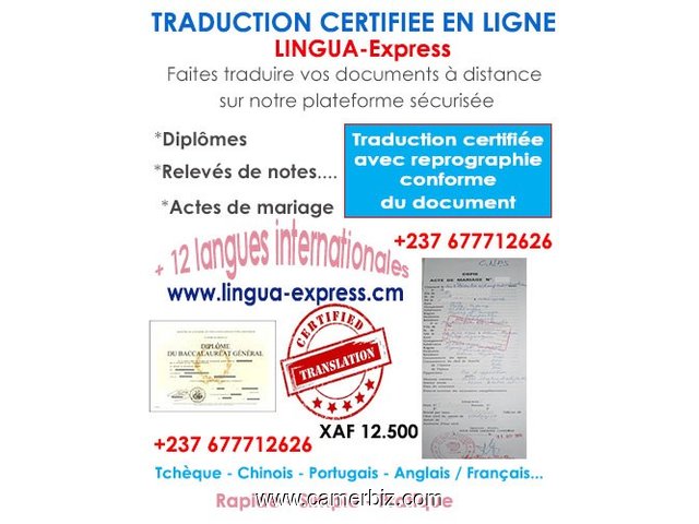 Lingua Express le N°1 de la traduction et de la rédaction pro. - 33549