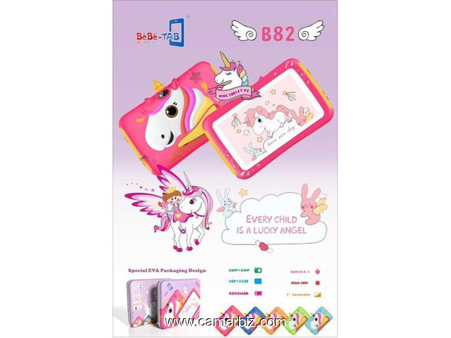 Tablette éducative BéBé TAB B82 – 32/2Go – 7 ” – 3000 mAh - 33581