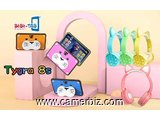 Bebe Tygra-8s Tablette éducative pour enfants - 4 Go / 128 Go - 5000 mAh Single Sim avec écouteurs - 33582