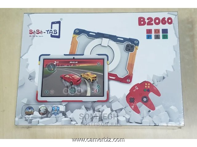  Tablette Enfant Bebe Tab B-2060 - 10,1" - 256 GB ROM - 6 GB RAM - 4G Double SIM - 6000 mAh - 33585