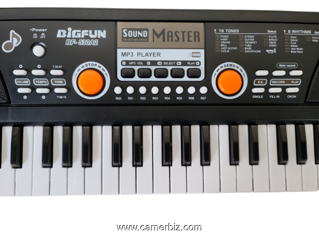 BigFun BF-530A2 piano à clavier pour enfants 49 touches avec microphone - 33592