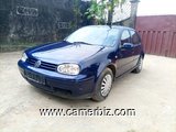 2,800,000FCFA-VOLKSWAGEN GOLF 4 VERSION 2002-OCCASION BELGIQUE EN BON ETAT