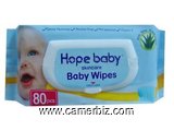 Lingettes Hope baby VIP, avec couvercle. Antibacterial, PH neutre. Vente en Gros - 3369