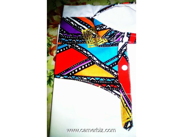 chemise afritude-white design-XL - 3375