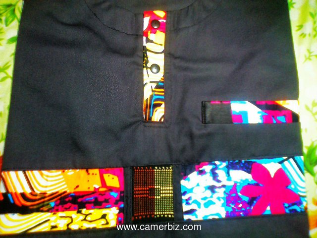 chemise afritude-black design-XL - 3379