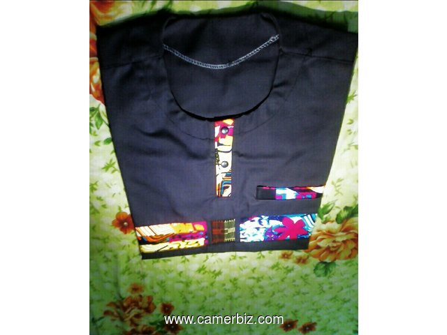 chemise afritude-black design-XL - 3379