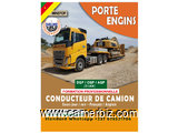 CONDUITE DU CAMION PORTE ENGIN LOURD  - 33793