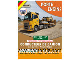 CONDUITE DU CAMION PORTE ENGIN LOURD 