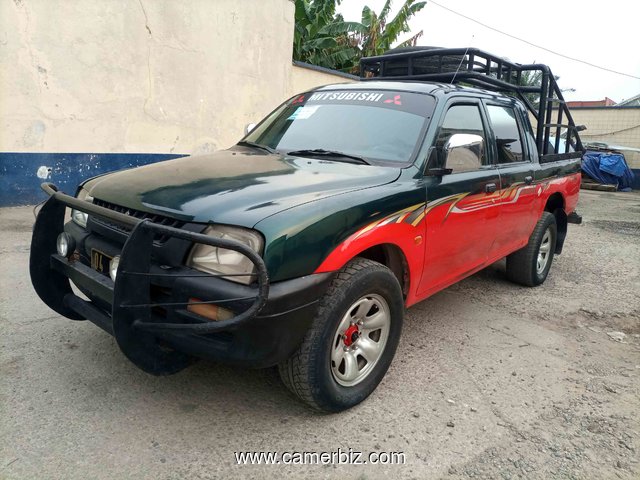 3,900,000FCFA- PICKUP-MITSUBISHI L200 4X4WD  VERSION 1999-DOUBLE CABINE-PROPRE - 33823