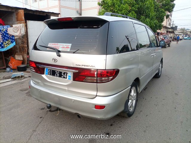 4,500,000FCFA-MINI-BUS-FAMILIAL-TOYOTA-PREVIA VERSION 2005 OCCASION DE LA FRANCE EN 8PLACES-PROPRE - 33914