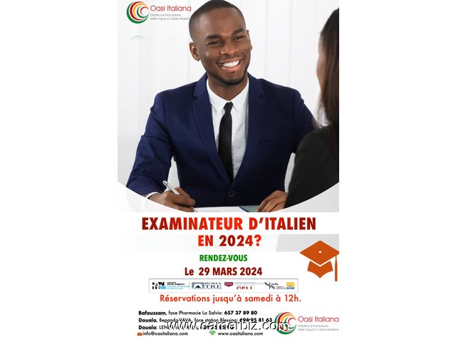 EXAMINATEUR D’ITALIEN  NOUS SOMMES CE QUE NOUS FAISONS - 33917