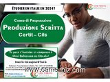 PREPARATION EN PRODUCTION ECRITE CRTIT-CILS - 33977
