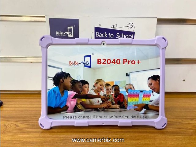 Tablette Enfant Bebe Tab B2040 PRO+ - 256 GB ROM - 6 GB RAM - Android  Dual Sim - Écran 10 pouces - 34273