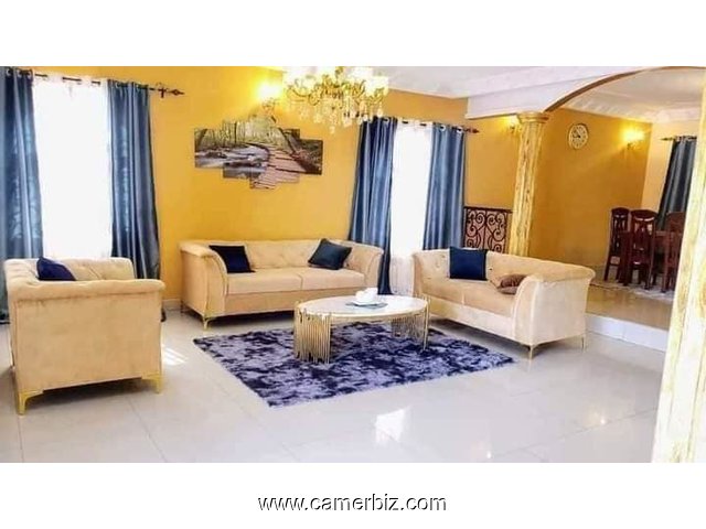 Magnifique duplex meuble sur 1200m2 à Nkoabang entré itambe - 34276