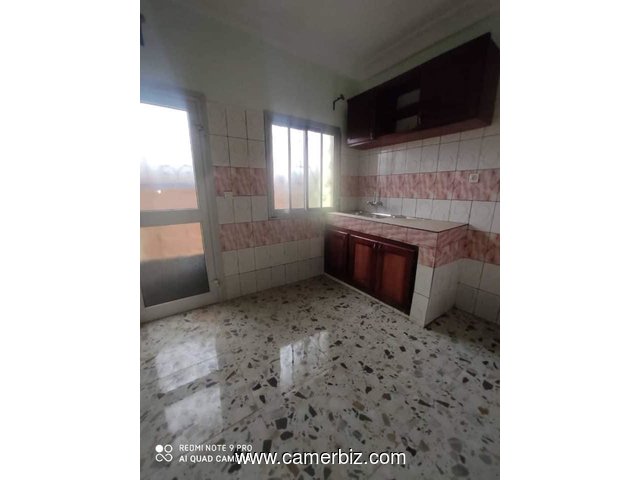 Appartement neuf avec clim, eau chaude forage parking à Nkoabang Lada, en bordure de route - 34397