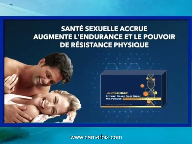 ALPHA V MAX BOISSON NATURELLE POUR LES HOMMES  - 34399