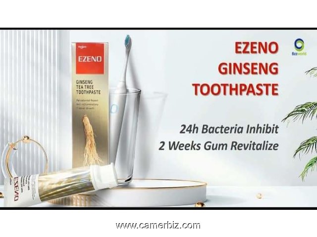 DENTIFRICE EZENO AU GINSENG ET À L ARBRE DE THÉ  - 34402