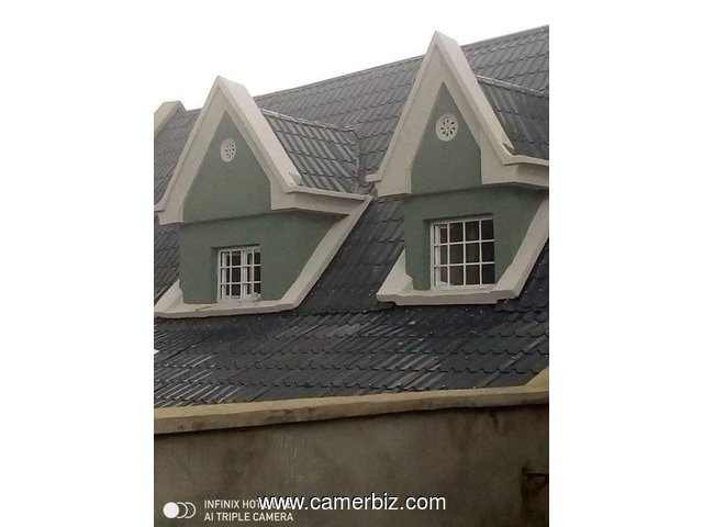 Villa neuve, titrée avec forage parking à vendre à Nkozoa - 34430