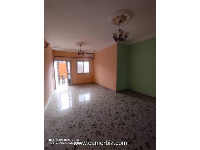 Appartement neuf avec clim, eau chaude forage parking à Nkoabang Lada, en bordure de route - 34432