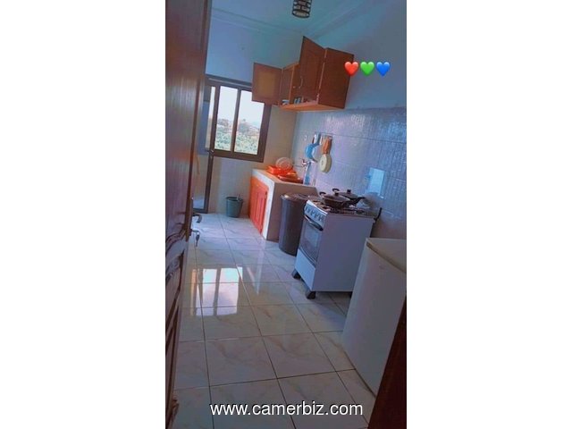 Studio meublé haut standing à Bata Nlongkak bordure de route principale - 34471