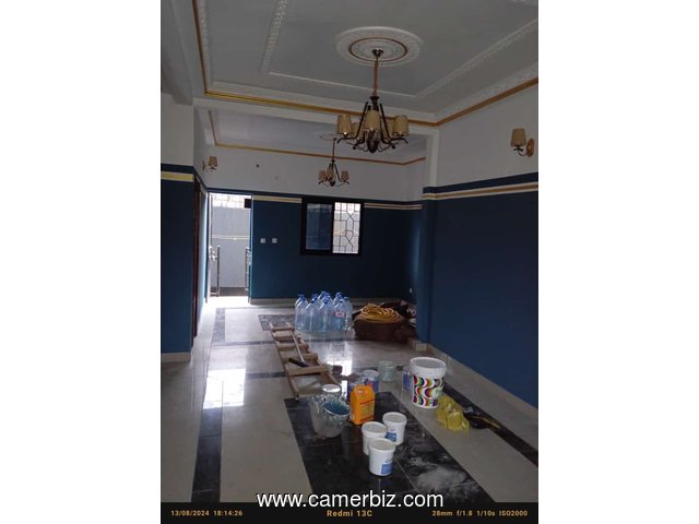 Appartement avec gardien parking forage à Odza Nkolnda.  2 chambres 2 douches - 34760