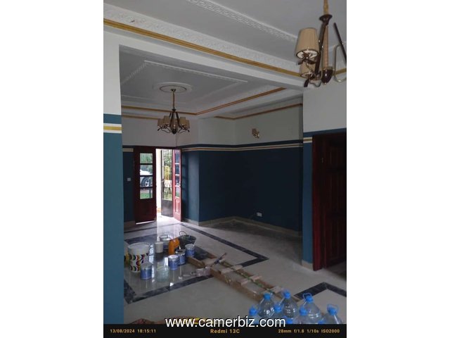 Appartement avec gardien parking forage à Odza Nkolnda.  2 chambres 2 douches - 34760