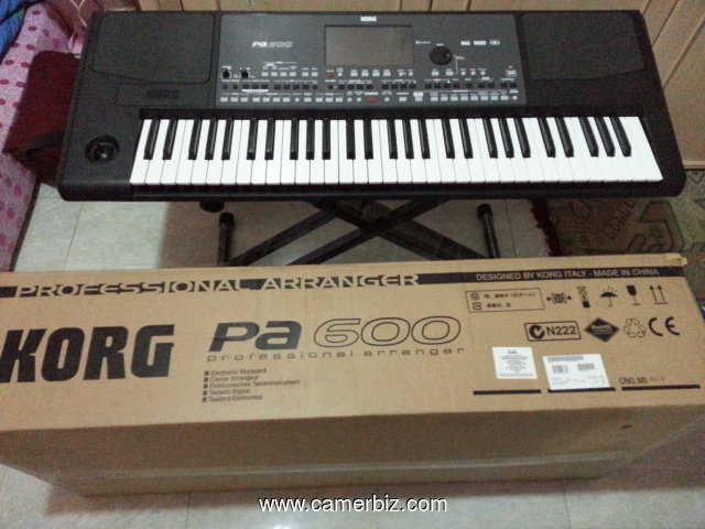 Korg PA600 Professional 61-Key Arranger - 3502