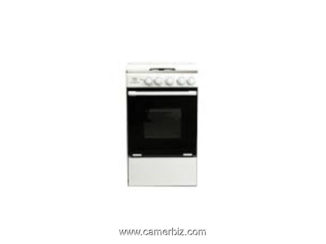 NASCO CUISINIERE A GAZ 4 FOYERS NOIR 50X50 - 3507