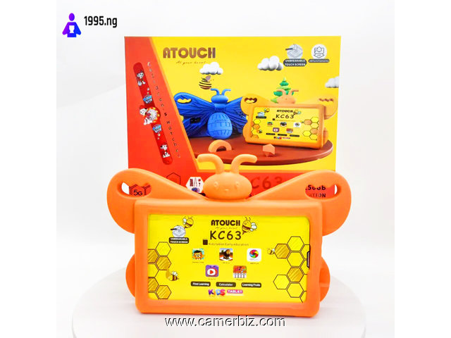 Atouch KC63 - Tablette éducative incassable pour enfants - 7 pouces - 8GB + 256GB  - 35212