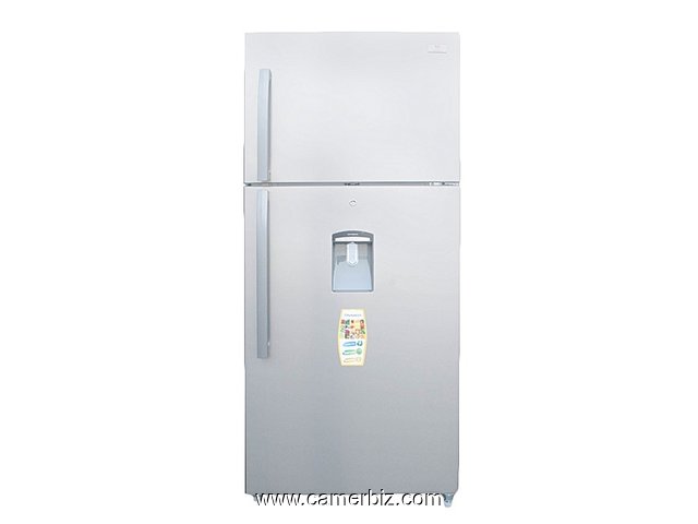 REFRIGERATEUR NASCO GRIS AVEC MANCHE NAS598S 460L - 3522
