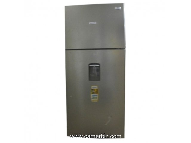 REFRIGERATEUR NASCO GRIS AVEC MANCHE NAS559S 430L - 3523