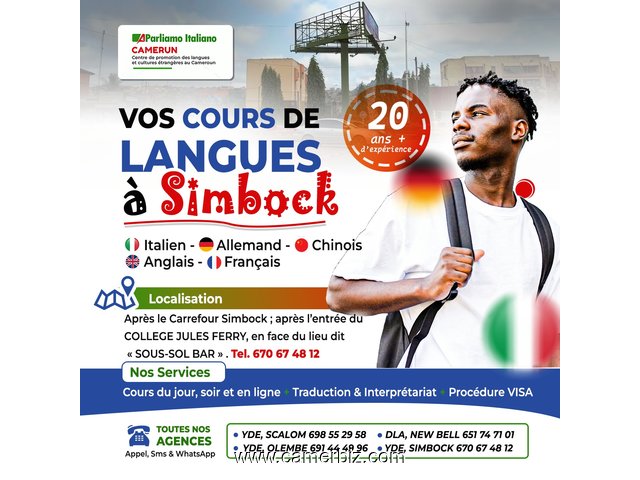 Formation en langue étrangère au Cameroun  - 35416