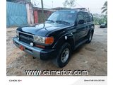 3,800,000FCFA-TOYOTA LANDCRUISER VX-4X4WD VERSION 1998 OCCASION EN OR DU CAMEROUN