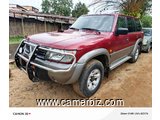 5,700,000FCFA-NISSAN PATROL  4X4WD-VERSION 2002-OCCASION CAMEROUN-8PLACES- FULL OPTION