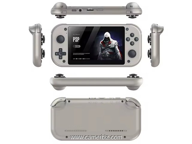 Console de jeu portable M17 avec 19.000 Jeux intégrés, 64 Go, grand écran de 4,3 pouces, PSP, PS1 - 35834
