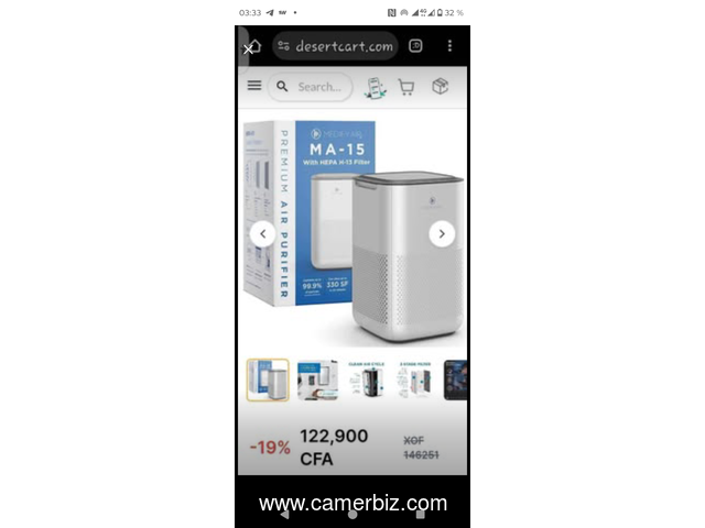 Purificateur d'air Medify MA-15  - 35852