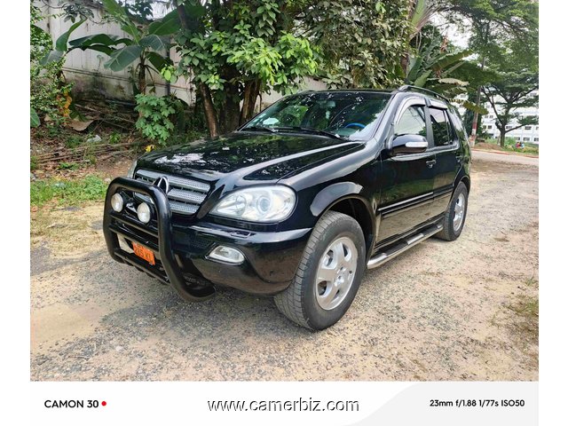 3,850,000FCFA-MERCEDES ML270 4X4WD-VERSION 2003-OCCASION DU CAMEROUN- FULL OPTION-7PLACES - 36089