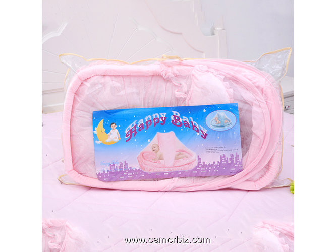 lit bébé avec moustiquaire intégrée - Happy baby - 36119