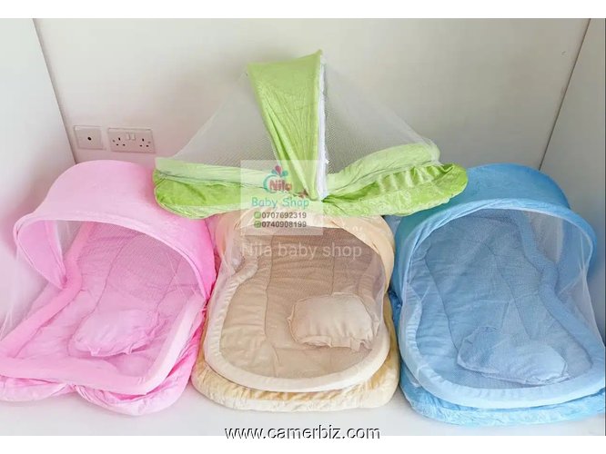 lit bébé avec moustiquaire intégrée - Happy baby - 36119