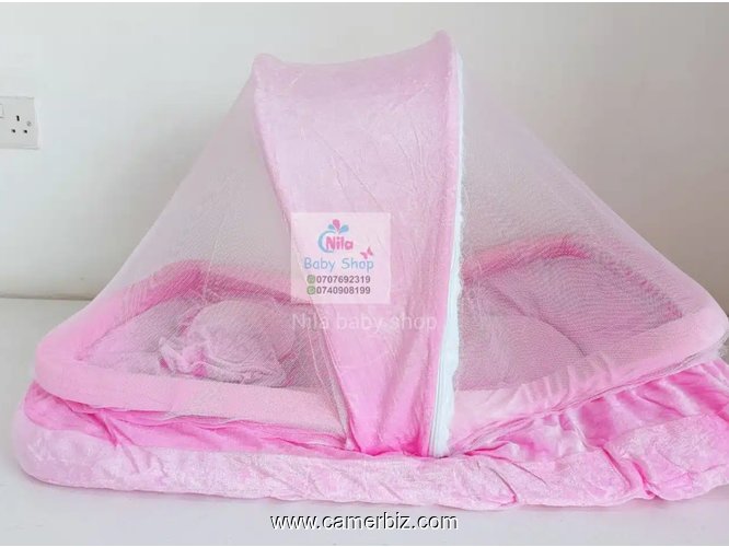 lit bébé avec moustiquaire intégrée - Happy baby - 36119