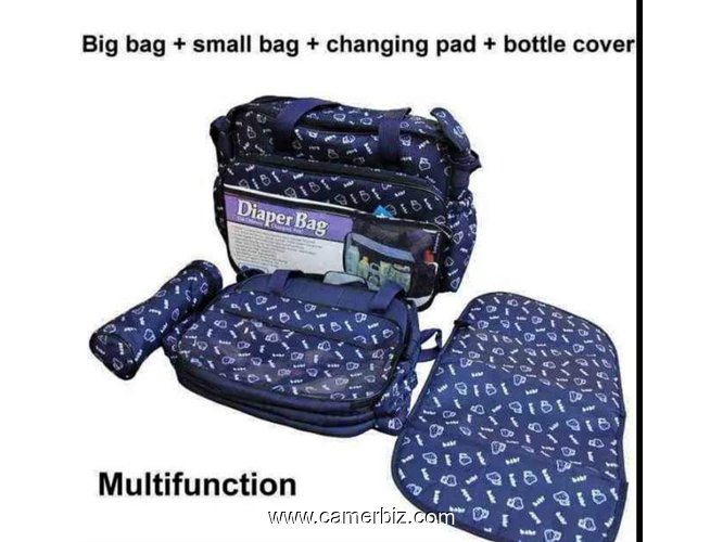 Sac a langer grande capacité 4 pcs - 36123