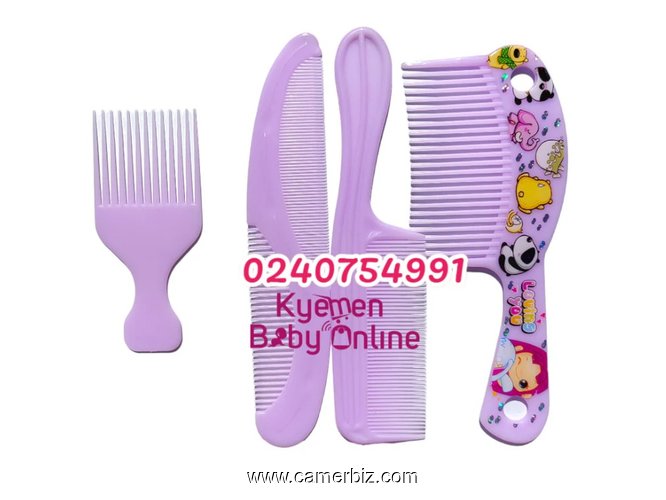 Peignes pour bébé - Lot de 4 pcs - 36124