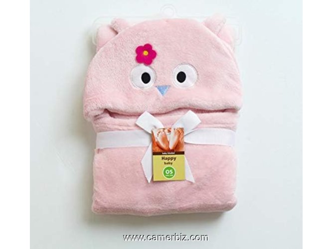 Couette bébé douce à capuche Happy baby - 36128